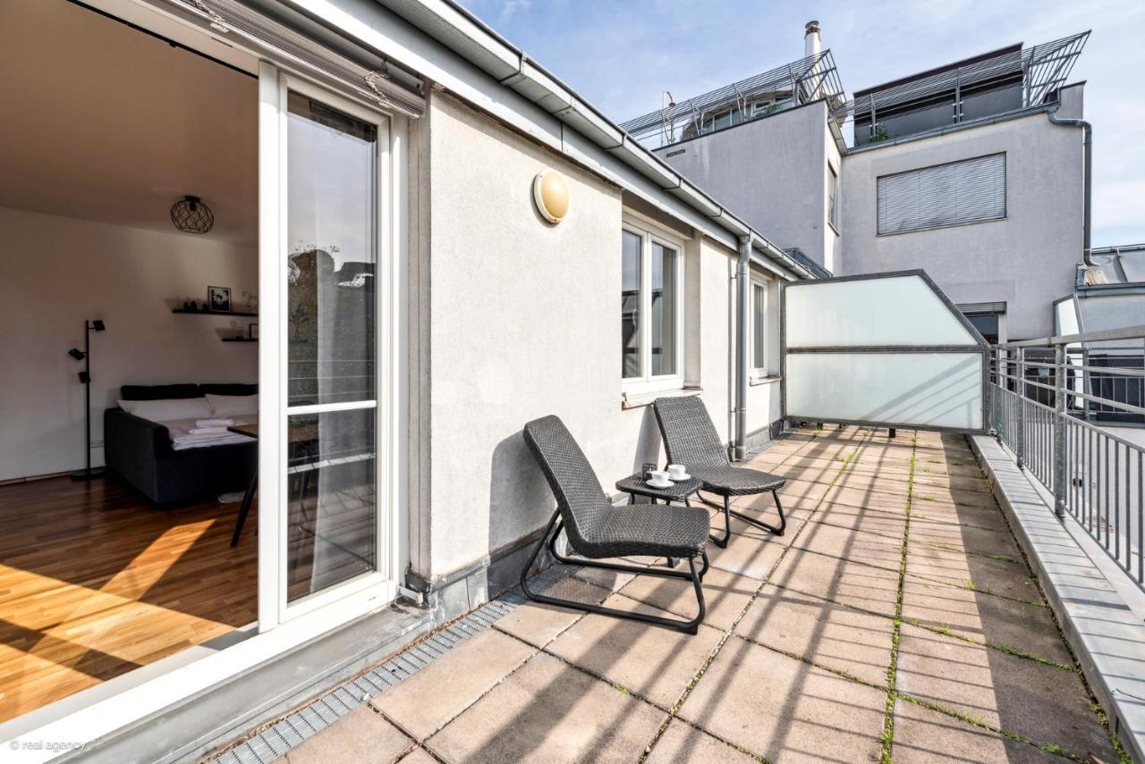 Bernhards Apartment Stadthalle - Klima & Terrasse Vídeň Exteriér fotografie